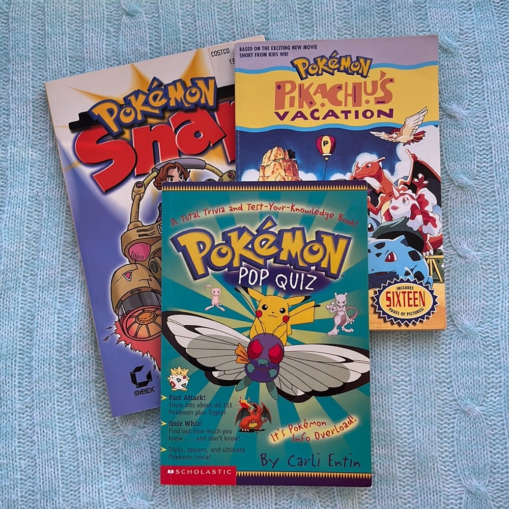 Pokémon Book Lot.